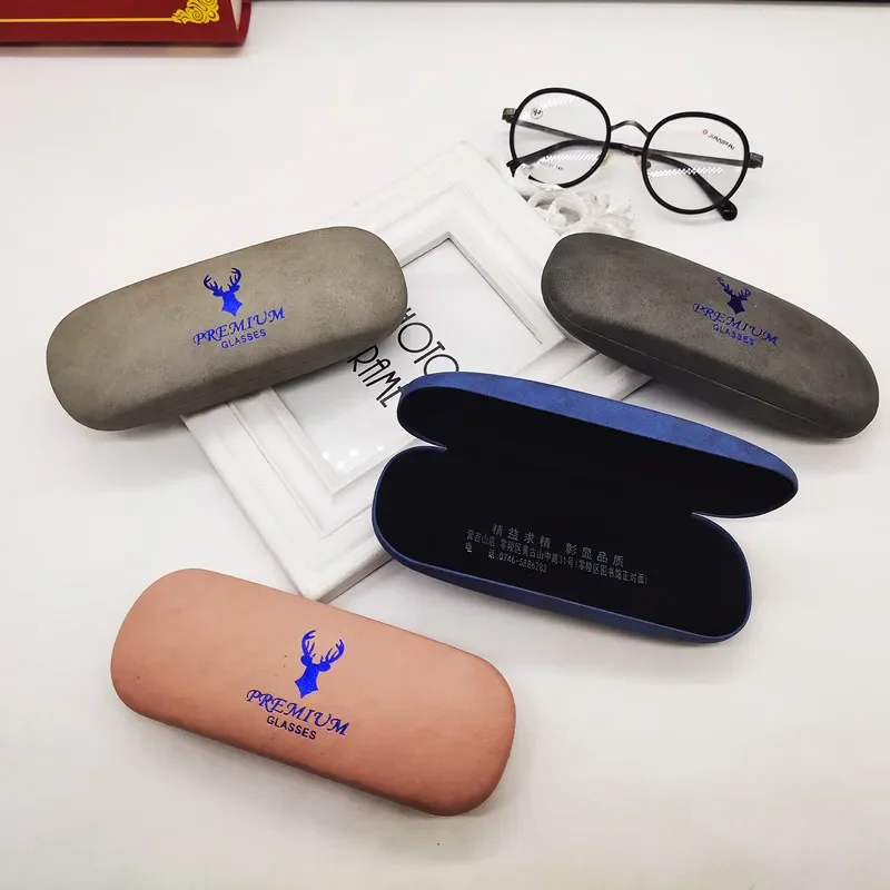 Ženy slnečné okuliare Box Men Men Muži pre okuliare Krabičky proti tlaku jednoduché skladovacie puzdlá okuliare Box