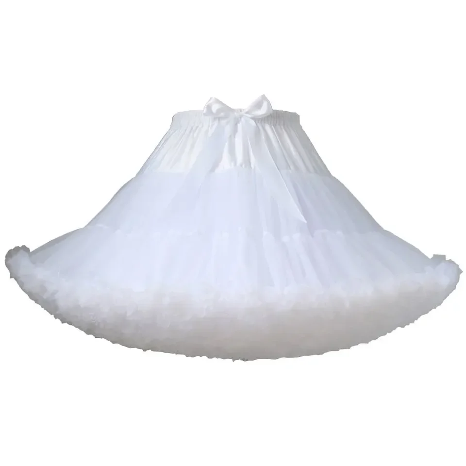 Ženy spodná bielizeň cosplay petticoat 40 cm podložky tutu sukňa crinoline