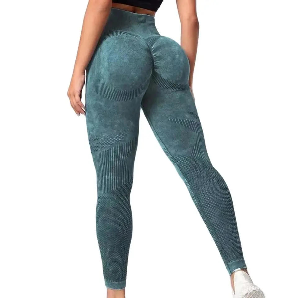 Ženy športové legíny Cvičte cvičenie s vysokým pásom Fitness legíny s vysokou elasticitou bežiace atletické nohavice Push Up Yoga Pants