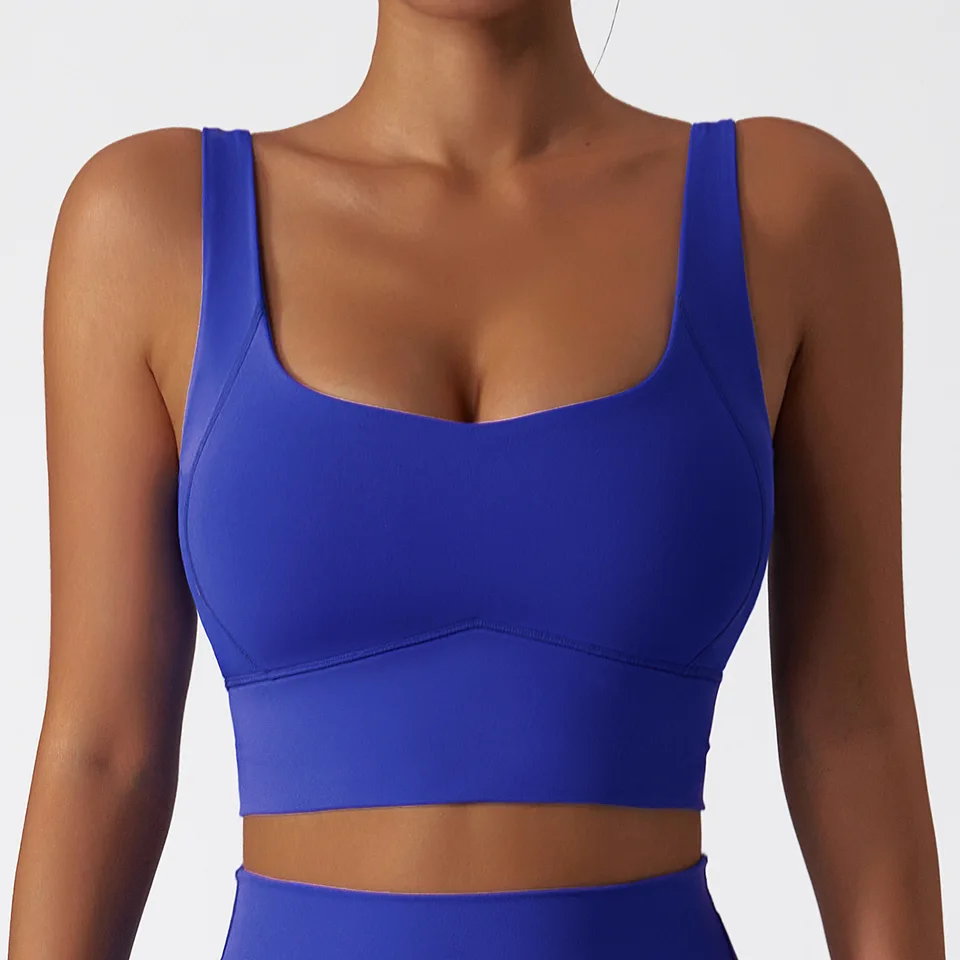 Ženy Športové spodné prádlo Tesné telocvičňové cvičenie Top Yoga Jóga vesta Shock odolný s vložkou na hrudnú podložku Vysoko pevnosť Fitness Clothing Sports Podprsenka