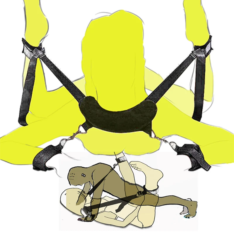 Žiadne vibrátorové otroky dospelí sexuálne hračky pre ženy páry hry Obmedzenia putá Krk členky členky pre otvorenú nohu BDSM Sexy Sex Shop