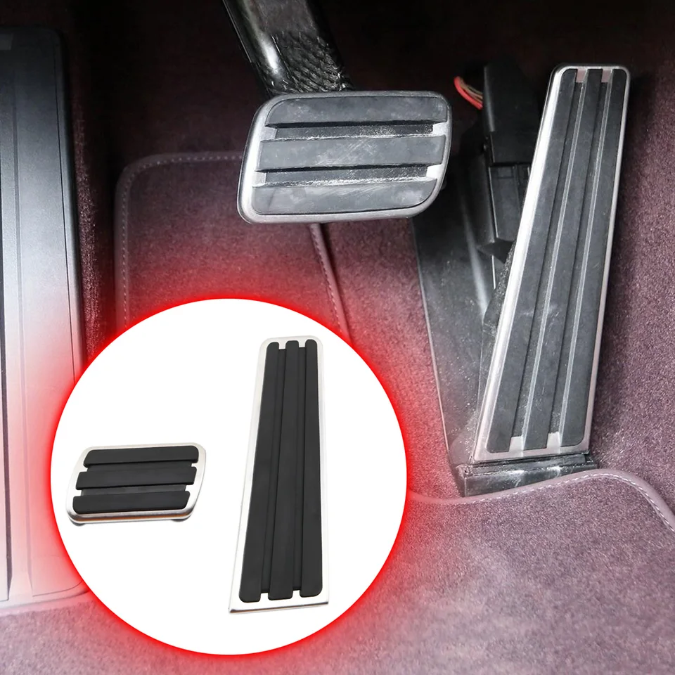 Žiadne vŕtacie príslušenstvo Foot Brzdum Pad Palivový plynový pedál Foot Foot Fit Fit for Porsche 911 718 Cayman Boxster Panamera