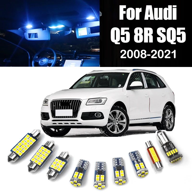 Žiarovky LED pre AUDI Q5 8R SQ5 2008 ~ 2011 2012 2013 2014 2015 2016 2017 2018 2019 2020 2021