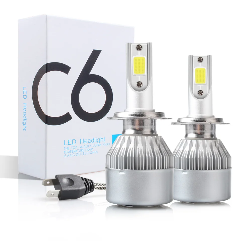 Žiarovky svetlometov H7 H4 H1 H11 LED svetlá LED auta 6000K Auto lampa pre Turbo LED H4 H7 LED LED CANBUS H15 LED H7 LED Box H11 LED FOG Svetlo LED
