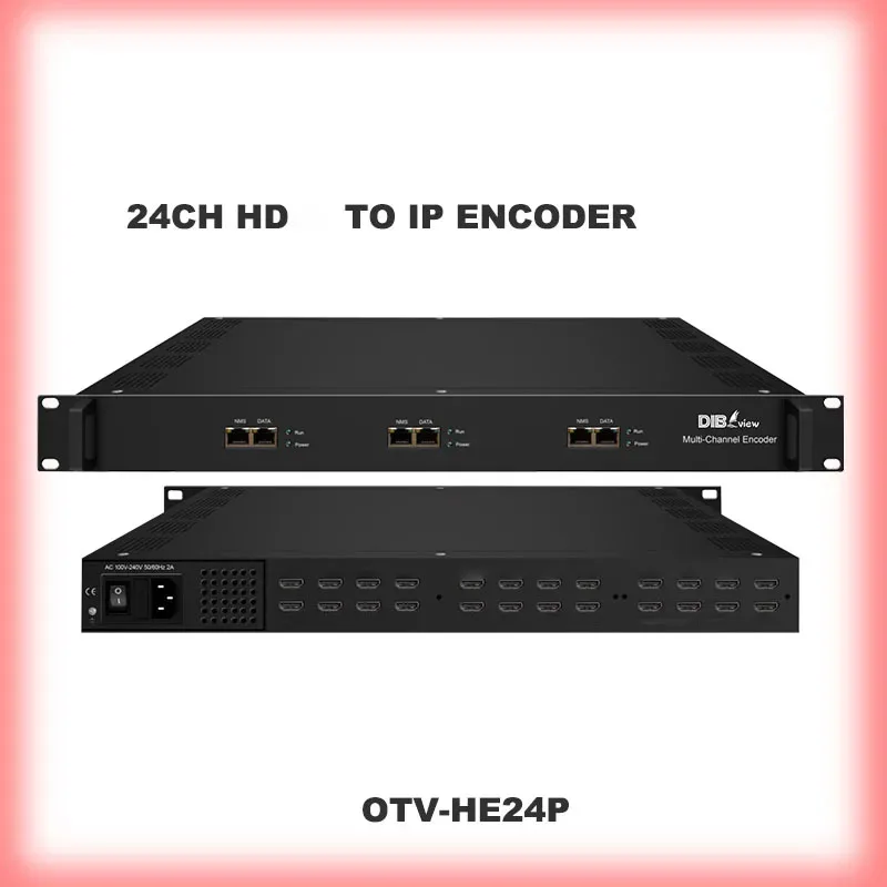 Živé vysielanie 16 z 1 HD H.264 k ASI IP HDMI-kompatibilné kodér pre káblovú televíziu vysielanie IPTV