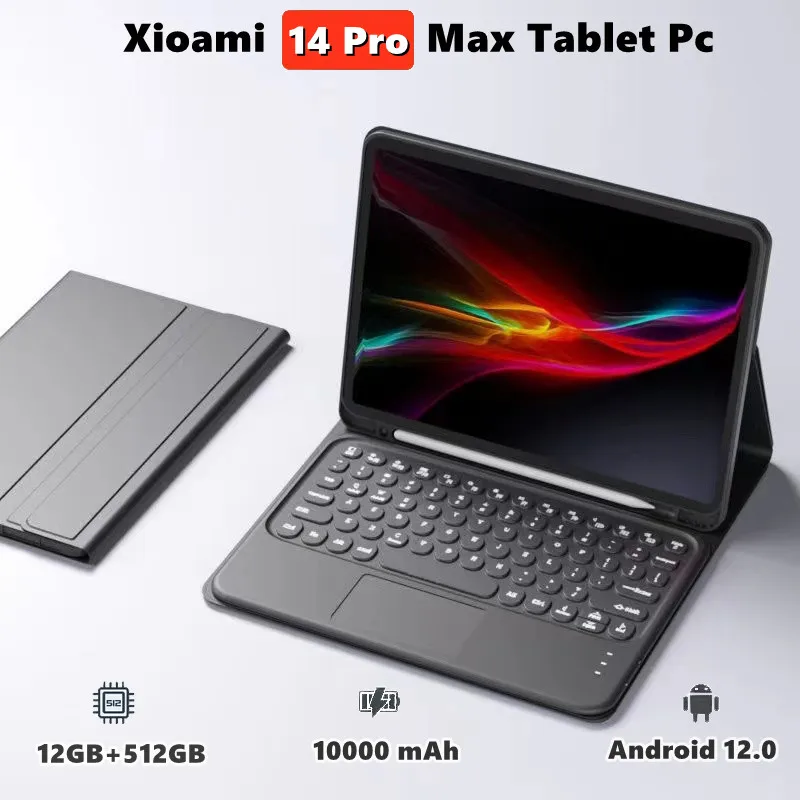 【2 roky záruka】 Tablet Global Version Android 12 2023 11 palcov Pad 6 Pro Plus 12 GB 512 GB Snapdragon 870 Tablet PC 5G WiFi Tab Tab