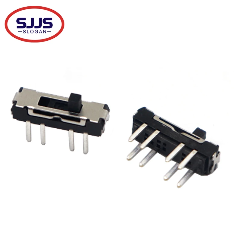 【30-5ks】 MSK-23D19 13x13x3.5 mm Micro Klova Tanggle Switch Priame vložka Vertikálna osempinová trojprúdová horizontálna bočná vložka