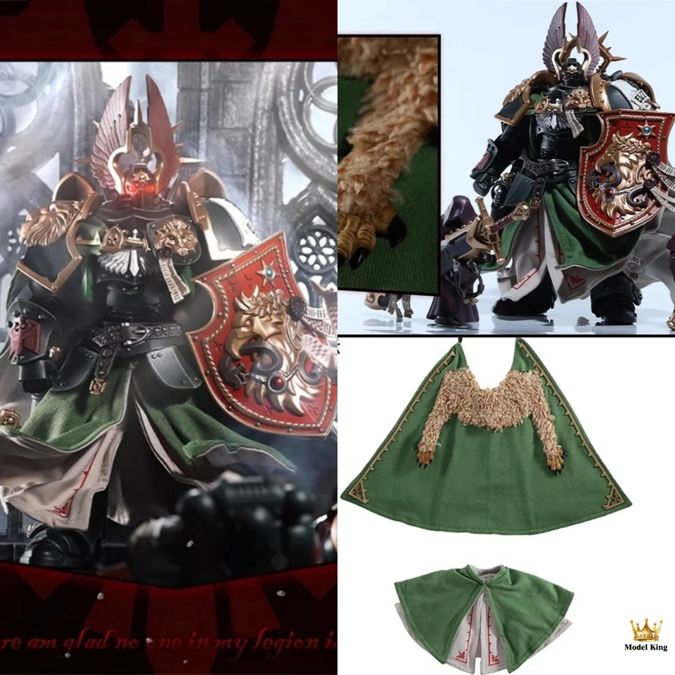 【Iba plášť】 Warhammer 40K 1/18 Dark Angel Lion King Gene Plazmid Plazmid Master Erzhuansen Cape Accessories pre 3,75 palca akčnú postavu