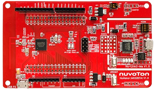 【Nuvoton Numaker】 Numaker-M032Btai Development Board