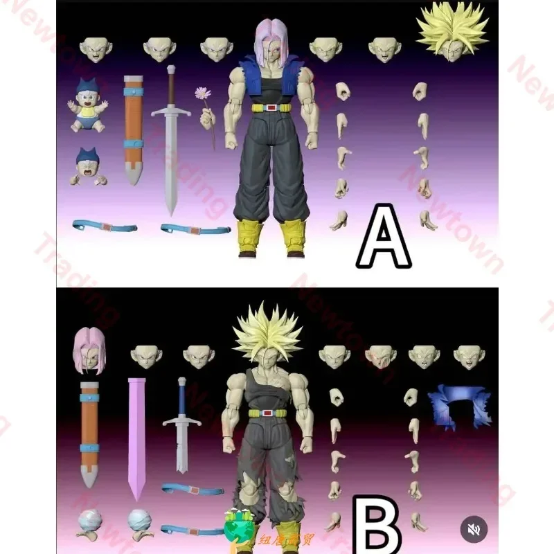 【Predpredaj】 TonsenArtToyStrunks Big Specia SHF dlhé vlasy veľké špeciálne bitky Poškodenie Hnuteľná bábika Anime modelky