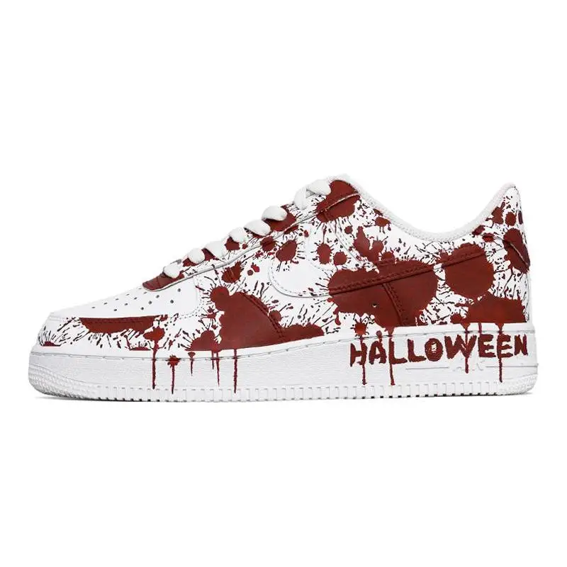 【Prispôsobte】 Nike Air Force 1 Skateboarding topánky Dámske topánky DH2920-111