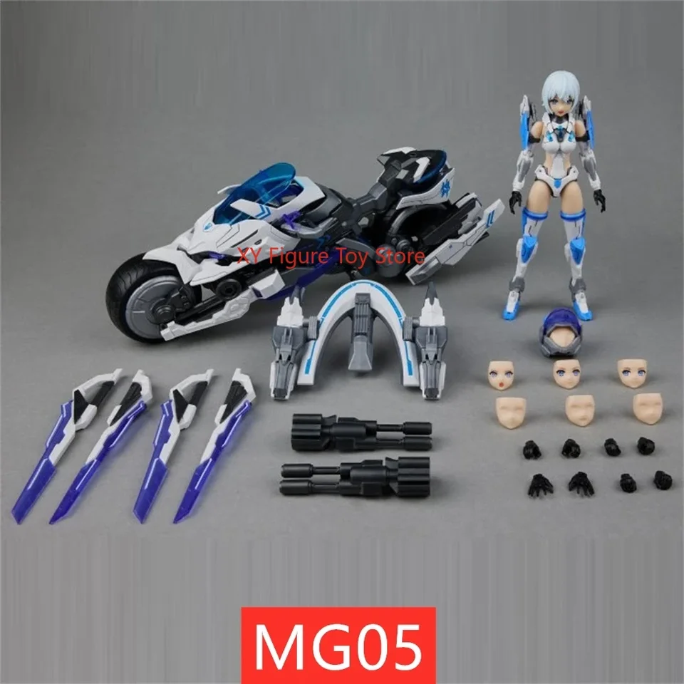 （Na sklade） MS General Zhromaždenie hračky 1/10 mA Chao Mg-05 Mg05 Trojnádej série Mecha Musume Action figuár Robot