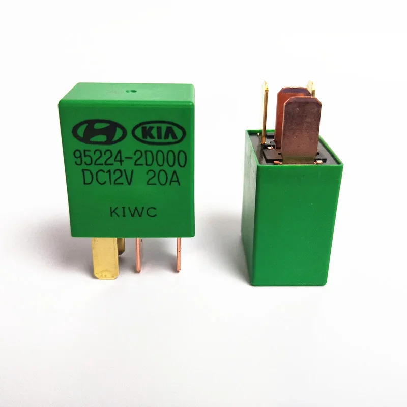 （Úplne nový originál） 1ks/časť 100% Originálne relé: 95224-2d000 12 V 4PINS 20A Auto Low and High Beam Fan Relay Start Relay