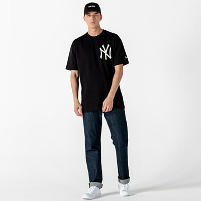NEW ERA MLB Big logo oversized NEYYAN Pánske tričko