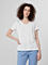 H4L22-TSD352 WHITE Dámske tričko