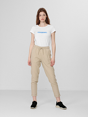 HOL22-TSD623 WHITE Dámske tričko
