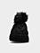 H4Z22-CAD010 DEEP BLACK Dámska zimná čiapka